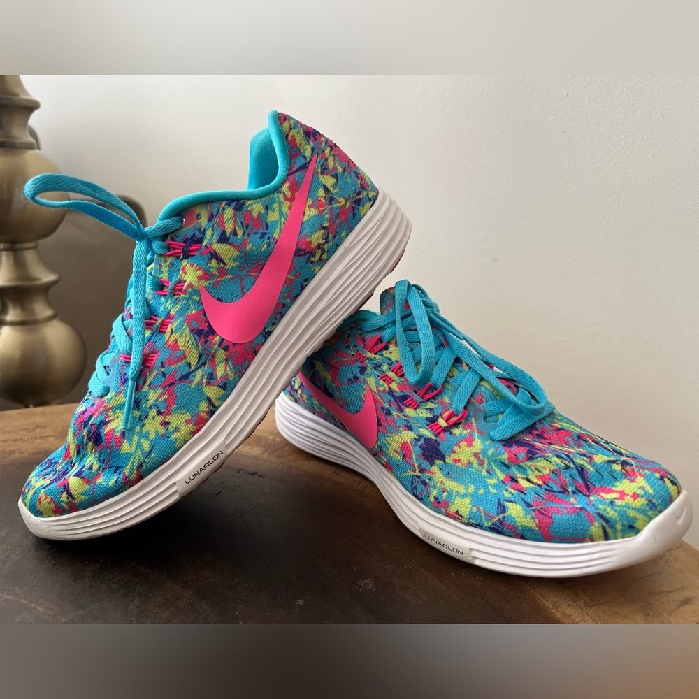 Nike Lunar Tempo 2 Print running shoes 6.5 sneakers walking trainer Lunartempo